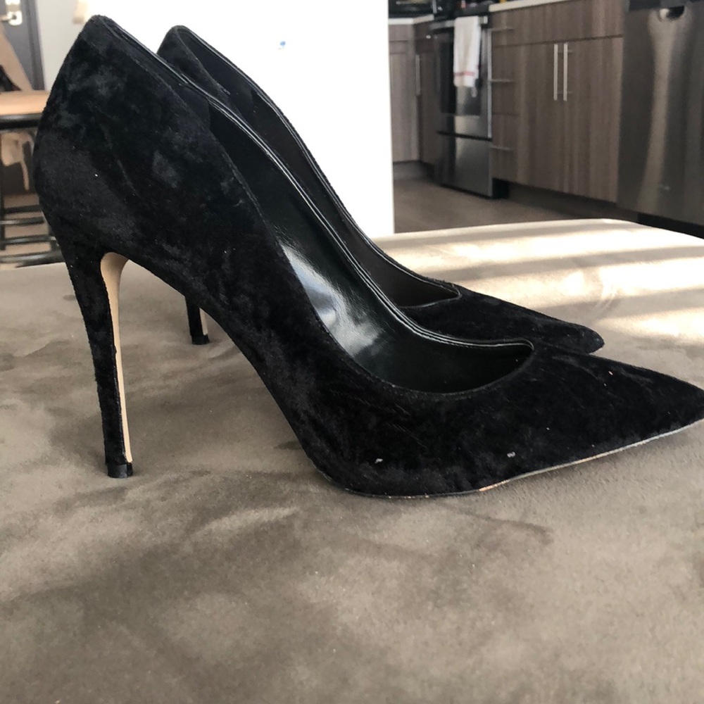 Aldo Velvet Stilettos